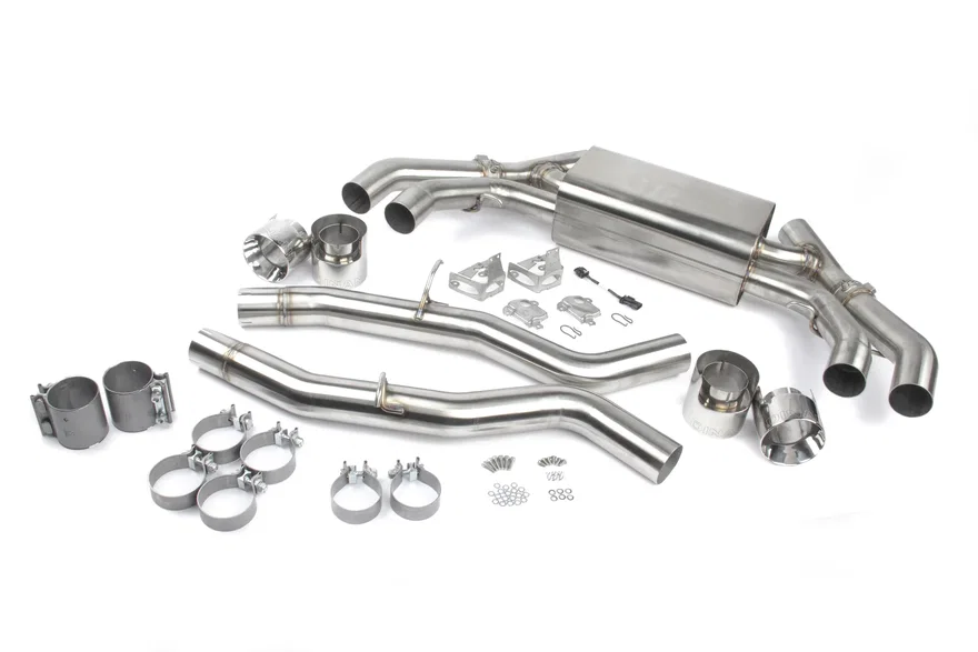 Free Flow Axle-Back Exhaust - 2020-2025 BMW X3M/X4M