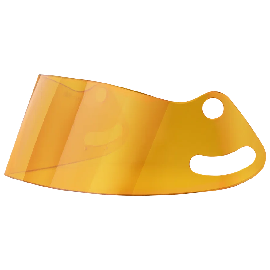 VENTI WRC, TROPHY, DES, SPORT SHORT VISOR - Amber