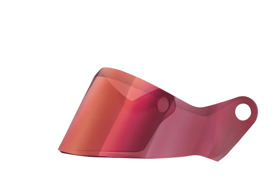 SHORT ST6 MIRROR RED VISOR DARK