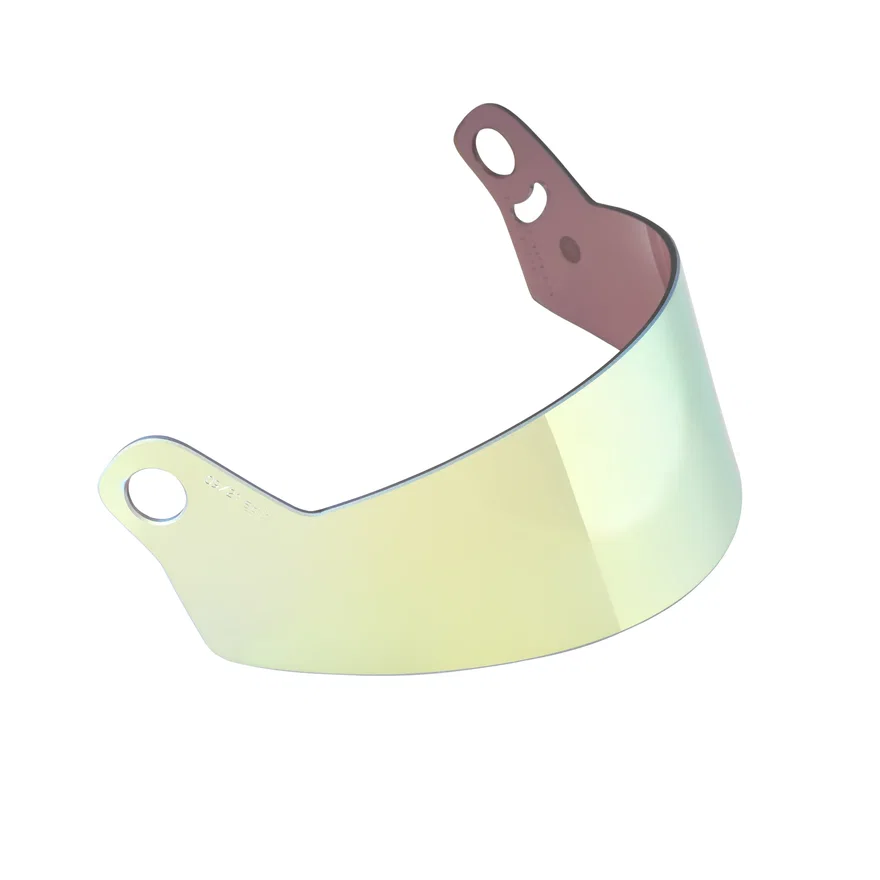 Venti WRX Short Visor - Iridium Dark Yellow
