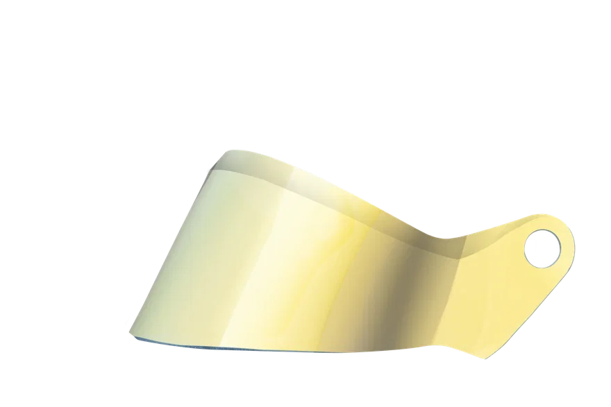 SHORT ST6 MIRROR YELLOW VISOR DARK