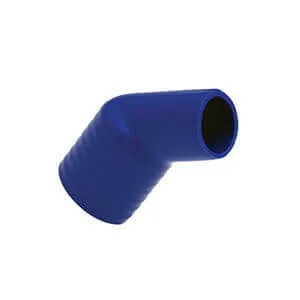 HOSE ADAPTER - 45 DEGREE ELBOW - TOP AIR - BLUE - EACH