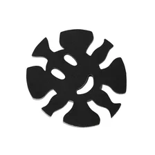 Helmet Crown Pad, ST5, 10mm, Black, Each image 2