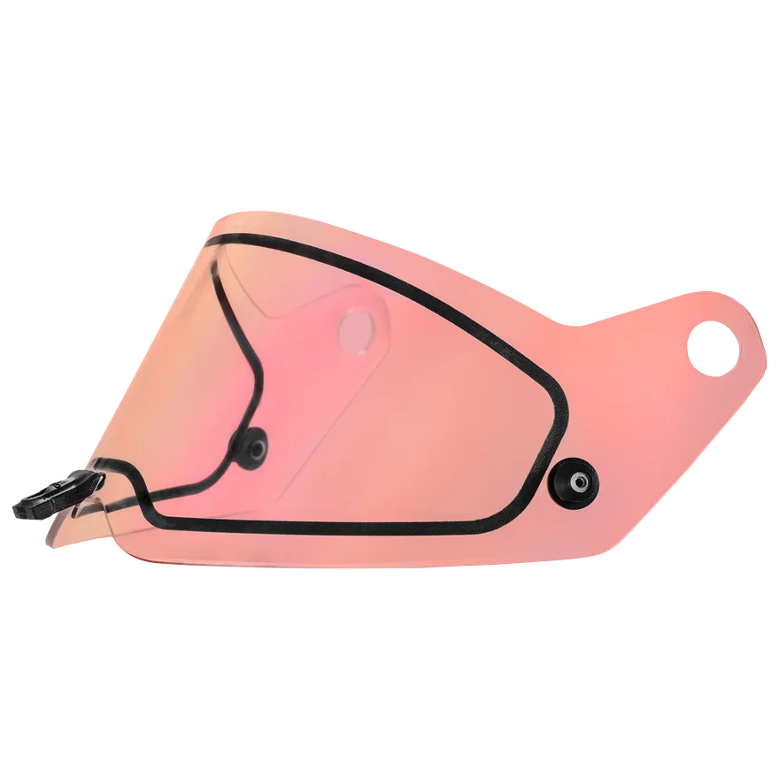 Venti WRX Dirt Visor - Iridium Dark Red