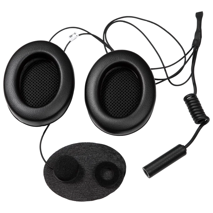 WRC Intercom Kit for full face helmets with earmuffs