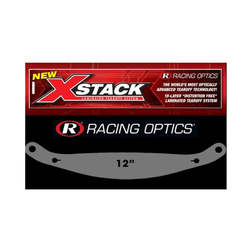 Racing Optics Laminated Tearoffs ST5 Large Tab 2MM CLR