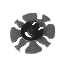 Helmet Crown Pad, ST5, 10mm, Black, Each image 3