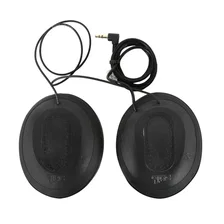 Earmuff Speakers with 3.5mm male jack for Raceceiver image 1