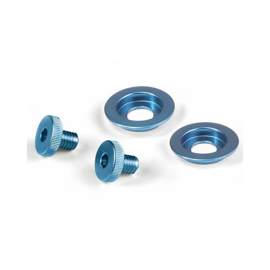 Colored Visor Screw Kits-Blue