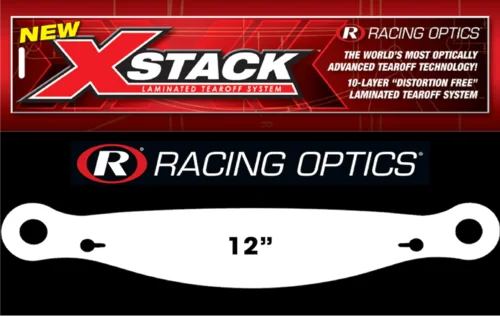 HELMET TEAR-OFFS - ST5 W/O ZYLON PANEL - 2MM - CLEAR - PACK OF 30