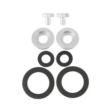 Colored Visor Screw Kits Silver image 1