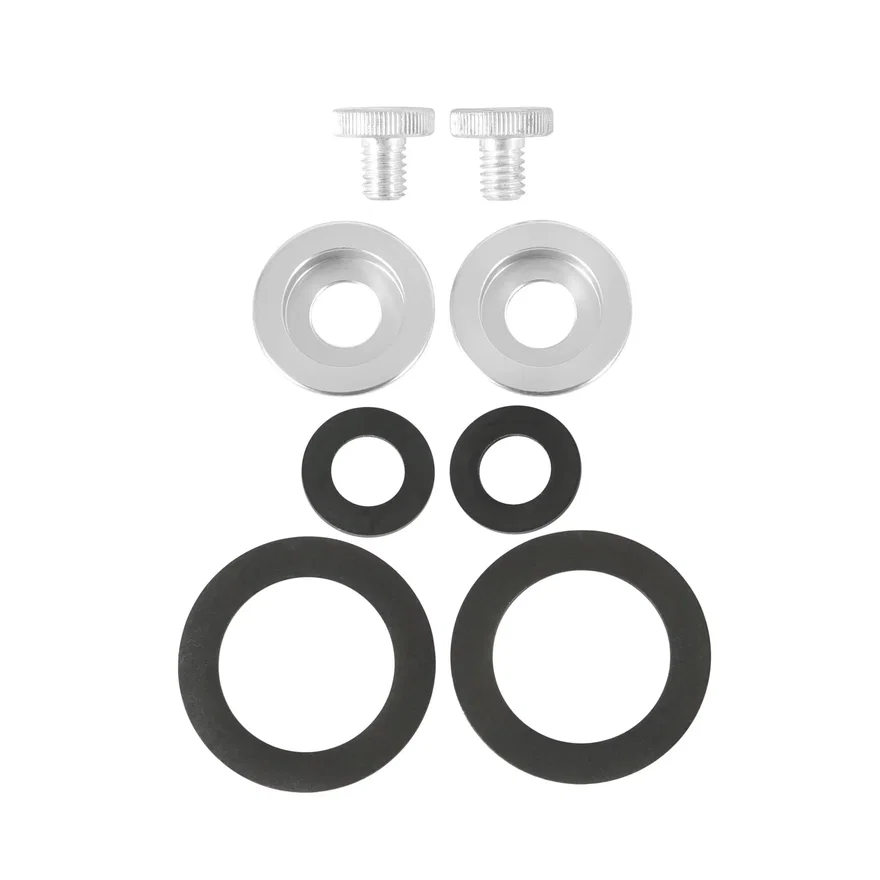 Colored Visor Screw Kits Silver