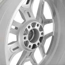 CS45 - 22 x 9.5 in. - 12mm Offset - Chrome Powder w/ Black for Ford image 6