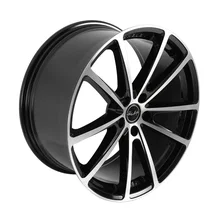 CS10 - 20 x 9.5 in. - 37mm Offset - Black Machined for Ford Mustang image 3