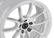 CS5 - 19 x 11 in. - 50mm Offset - Chrome Powder for Ford Mustang image 3