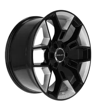 CS45 - 20 x 9 in. - 12mm Offset - Black w/Chrome for Ford image 8