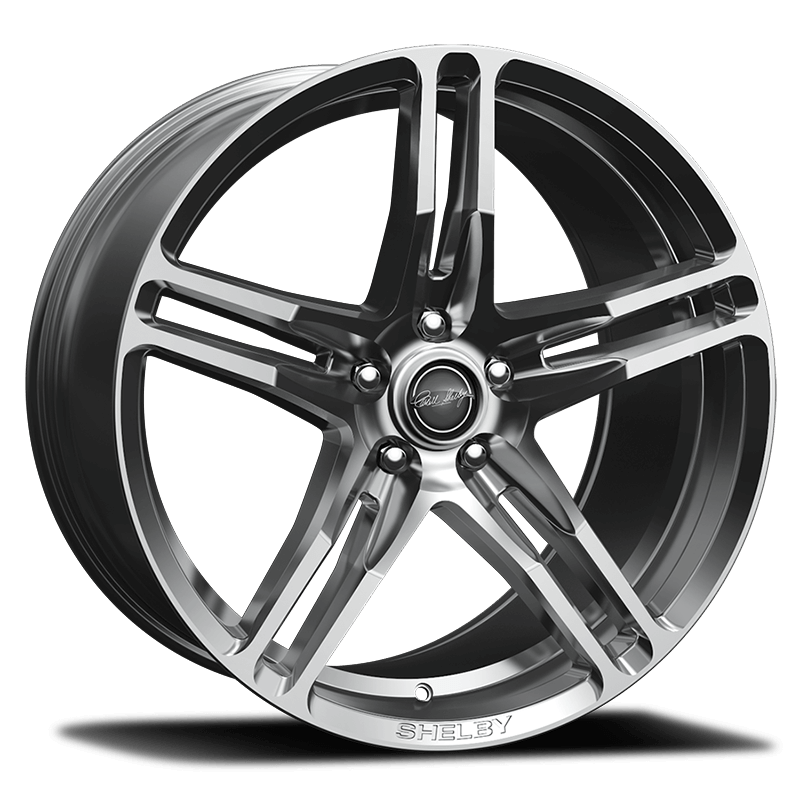 CS14 - 20 x 9.5 - 40mm Offset - Chrome Powder for Ford Mustang