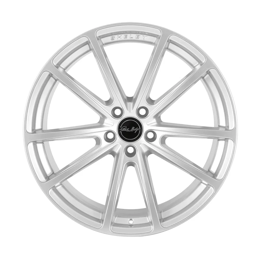 CS10 - 20 x 9.5 in. - 37mm Offset - Chrome Powder for Ford Mustang