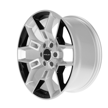 CS45 - 20 x 9 in. - 12mm Offset - Chrome Powder w/ Black for Ford image 9