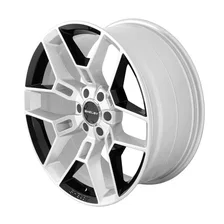CS45 - 22 x 9.5 in. - 12mm Offset - Chrome Powder w/ Black for Ford image 10
