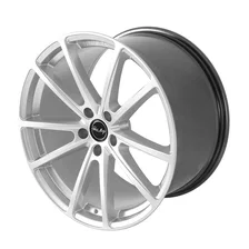 CS10 - 20 x 11 in. - 50mm Offset - Chrome Powder for Ford Mustang image 2