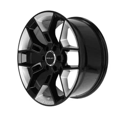 CS45 - 20 x 9 in. - 12mm Offset - Black w/Chrome for Ford image 7