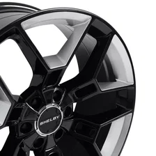 CS45 - 22 x 9.5 in. - 12mm Offset - Black w/Chrome for Ford image 3