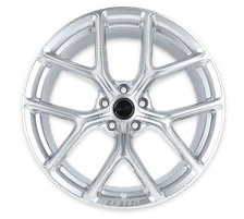CS3 - 20 x 9.5 in. - 40mm Offset - Chrome Powder for Ford Mustang image 3