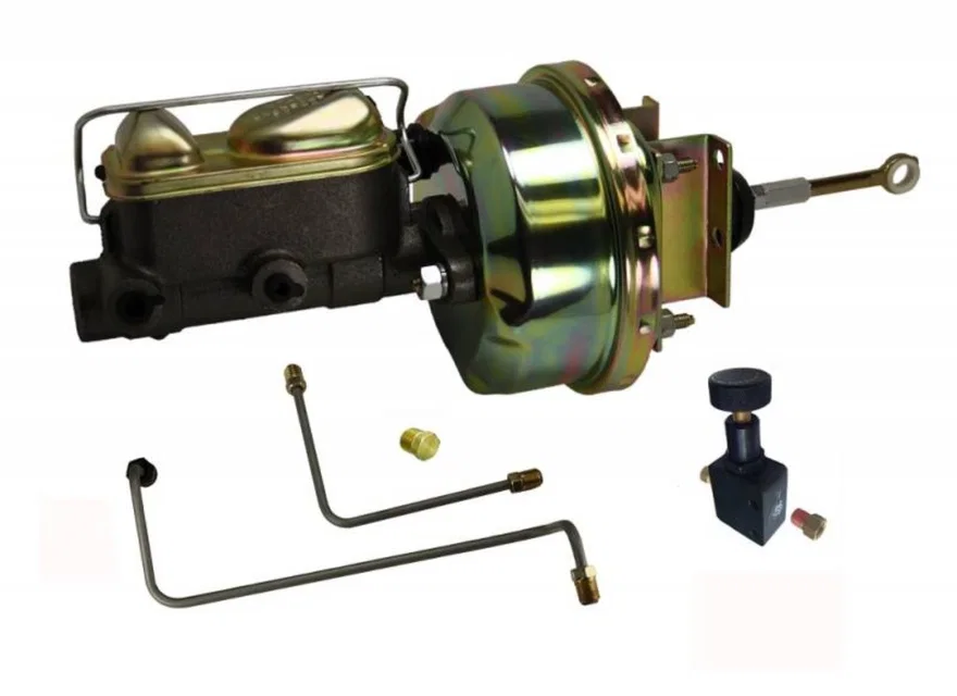 Power Hydraulic Kit with pre-bent lines and adjustable valve for Ford Mustang