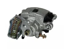 Rear Disc Brake Kit  with Plain Rotors and Zinc Plated Calipers image 4