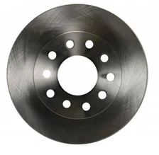 Rear Disc Brake Kit  with Plain Rotors and Zinc Plated Calipers image 5