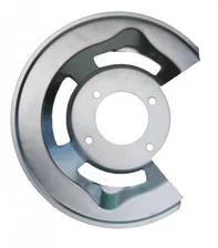 Power Front Kit with Plain Rotors and Zinc Plated Calipers image 4