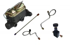 Manual Hydraulic Kit with pre-bent lines and adjustable valve image 1