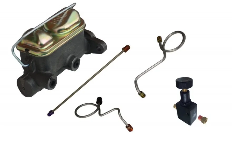 Manual Hydraulic Kit with pre-bent lines and adjustable valve