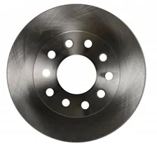Rear Disc Brake Kit  with Plain Rotors and Zinc Plated Calipers image 2