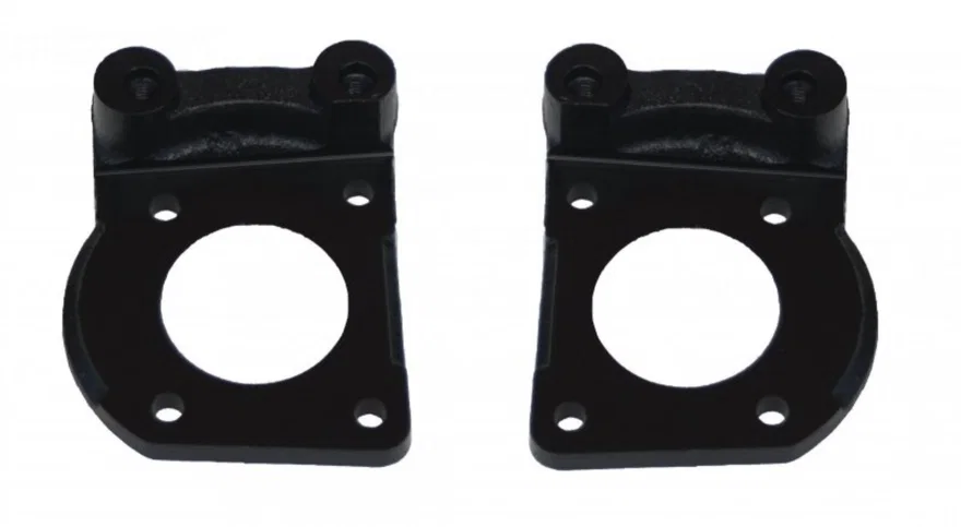 Front Factory style caliper mounting bracket set