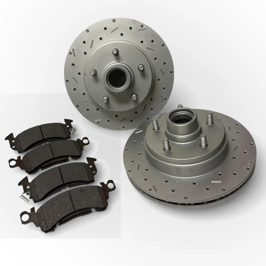Front MaxGrip XDS Rotor and Pad Kit