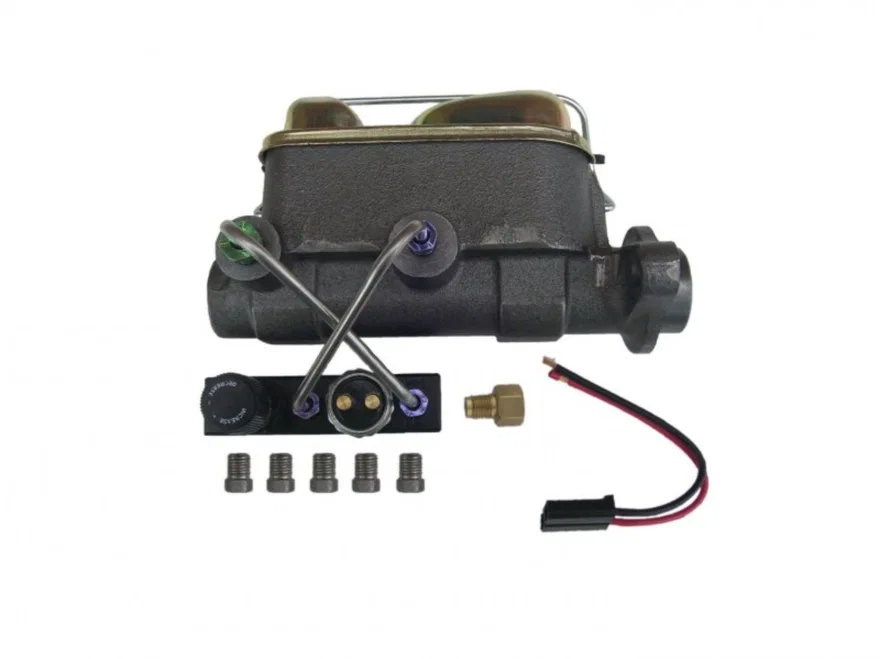 Master cylinder kit 1 inch bore with adjustable combination valve