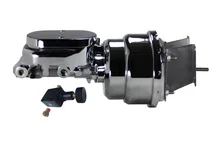 7 inch dual power brake booster with bracket (Chrome) image 1