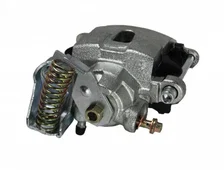 Rear Disc Brake Kit  with Drilled Rotors and Zinc Plated Calipers for Jeep image 2