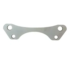 Front Spindle Kit with Plain Rotors and Zinc Plated Calipers for Jeep image 3