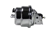 7 inch dual power booster, 1-1/8 inch bore master (Chrome) image 3