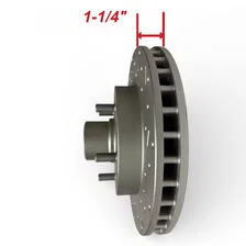 Front MaxGrip XDS Rotor and Pad Kit image 2