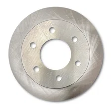 Rear Disc Brake Kit  with Plain Rotors and Zinc Plated Calipers image 7