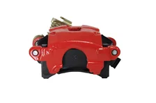 Rear Disc Brake Kit  with Drilled Rotors and Red Powder Coated Calipers image 7