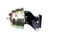 8 inch dual power booster, 1-1/8 inch bore master disc/disc (Zinc) image 3