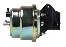 7 inch dual power booster, 1-1/8 inch bore master adjustable combo valve (Zinc) for Ford F-100 image 5