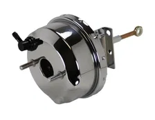 7 inch power brake booster with bracket (Chrome) for Ford Mustang image 1