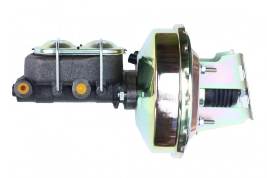 9 inch power booster, 1-1/8 inch bore master (Zinc)