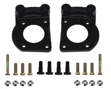 Manual Front Kit with Plain Rotors and Zinc Plated Calipers image 5